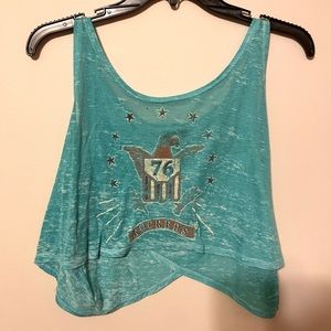 Flowy Crop Top Tank Size S